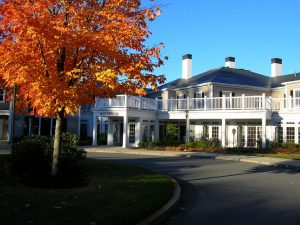 Brush Hill main entrance