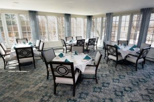 dining room in Fuller Village