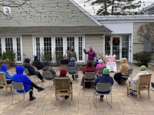 winter garden presentation at Fuller Village