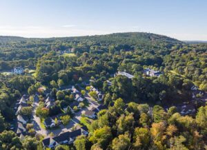 Overhead view of Fuller Village